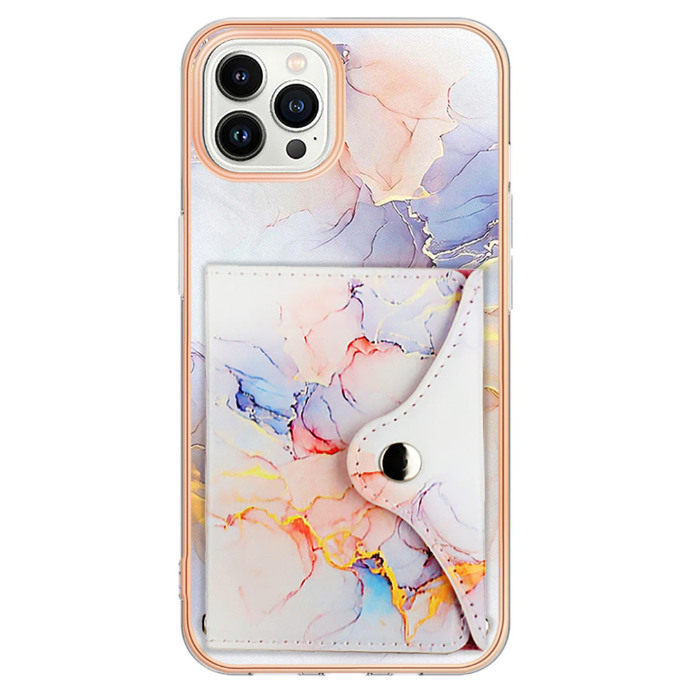 YB Leather Coating Series-9 for iPhone 15 Pro Case Leather+TPU Kickstand Card Slots Phone Cover YB Leather Coating Series-9 for iPhone 15 Pro Case Leather+TPU Kickstand Card Slots Phone Cover